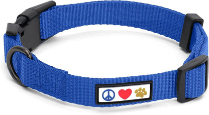 Solid Puppy Collar Pet Collar Training Dog Collar Small Blue